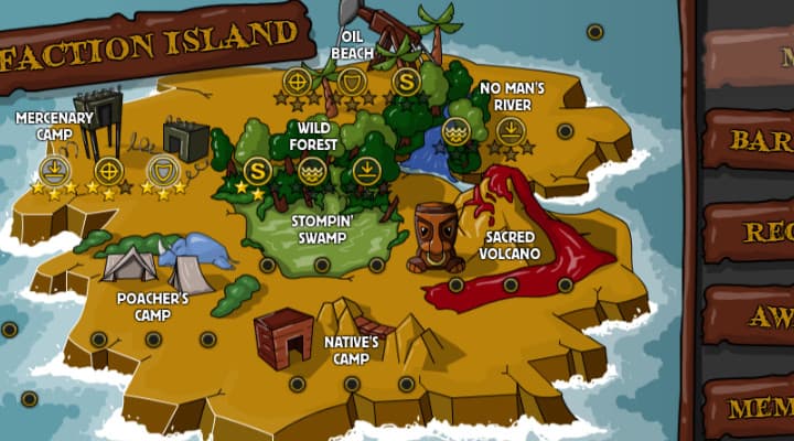City Siege: Faction Island