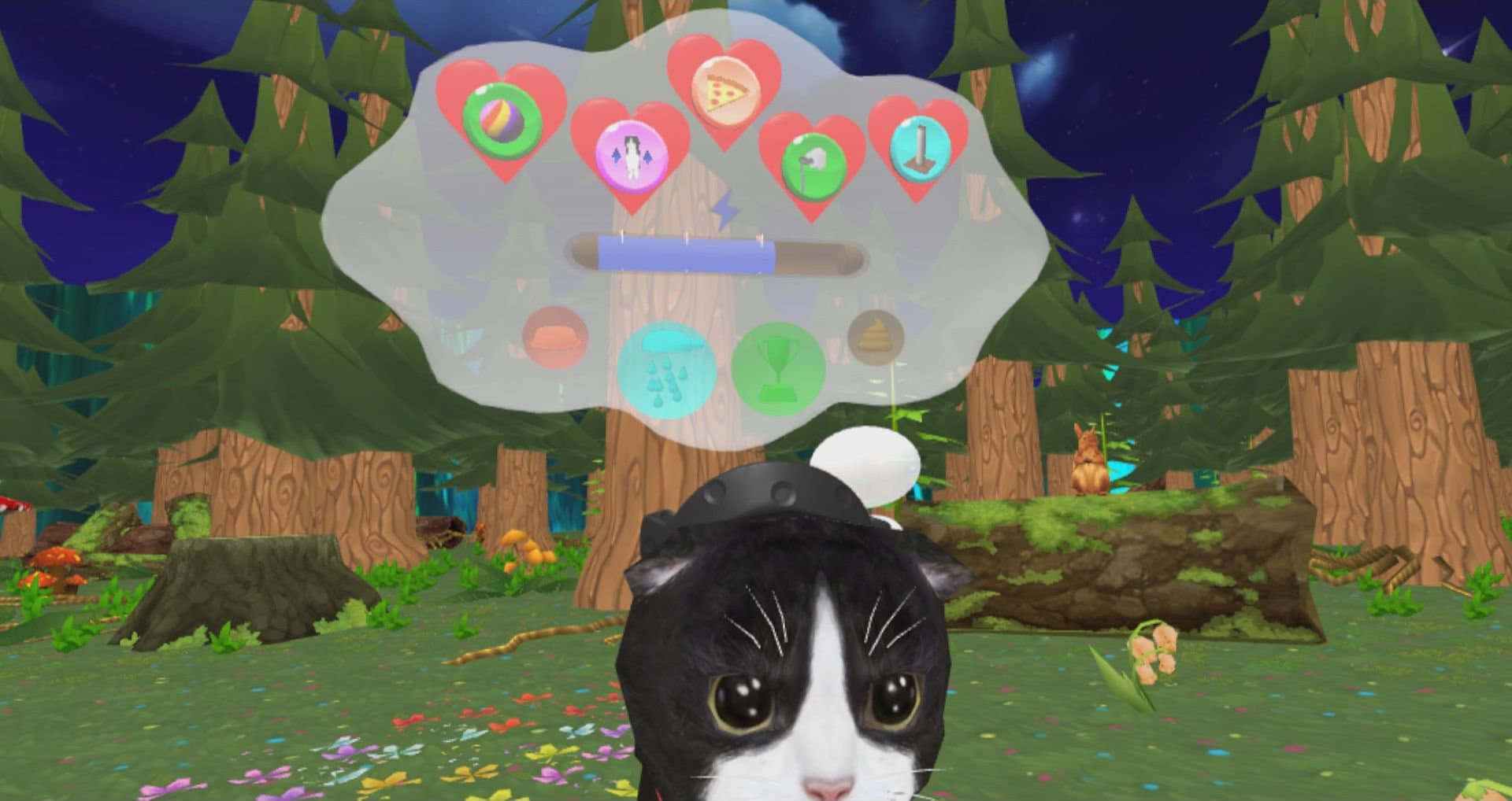 Konrad the Kitten - a virtual but real cat