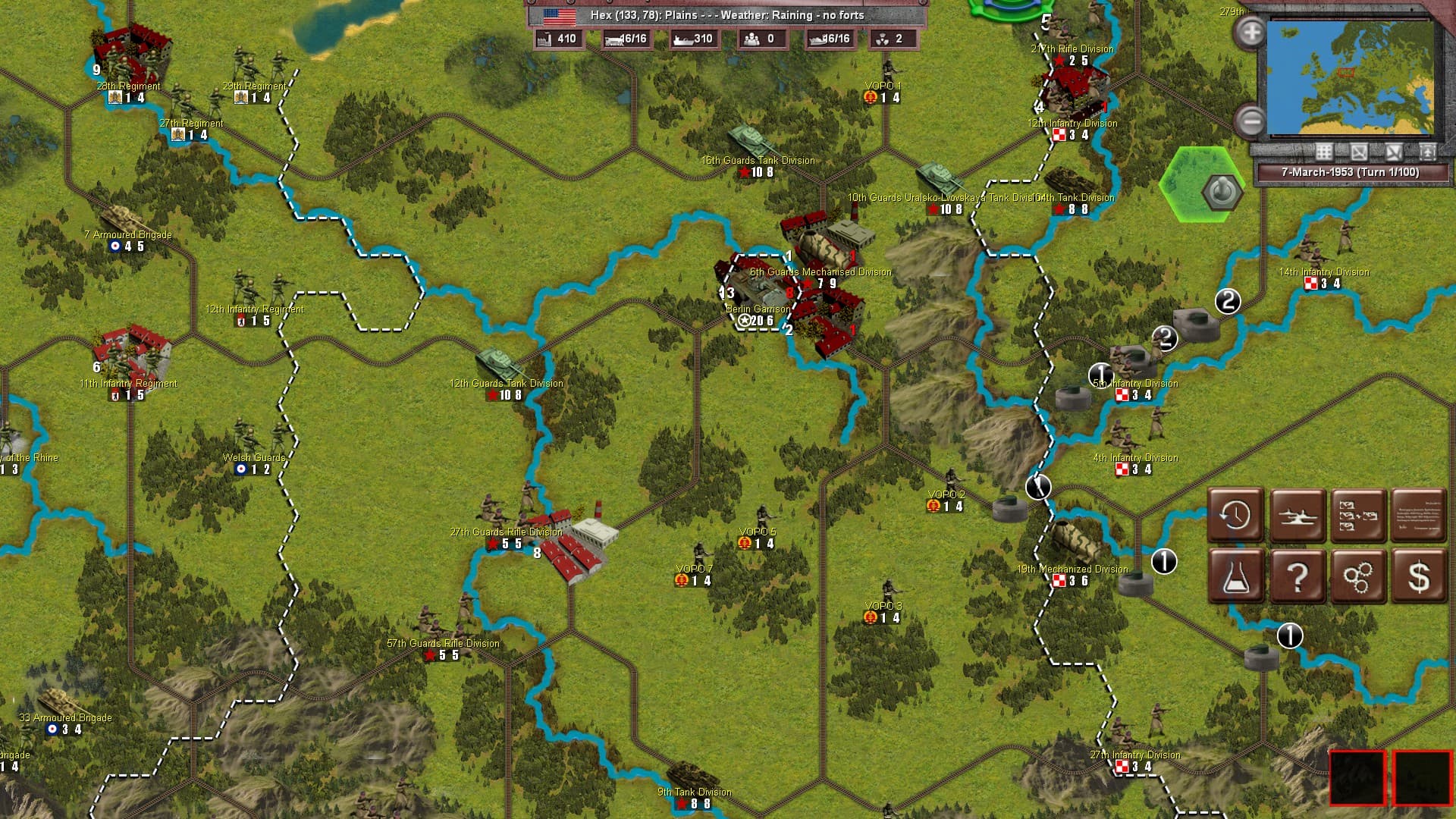 1953: NATO vs Warsaw Pact