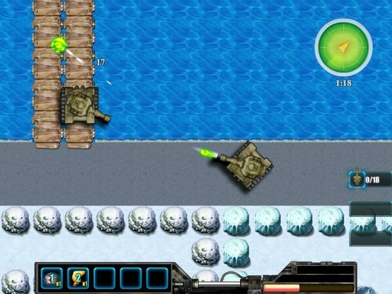 Tank battle