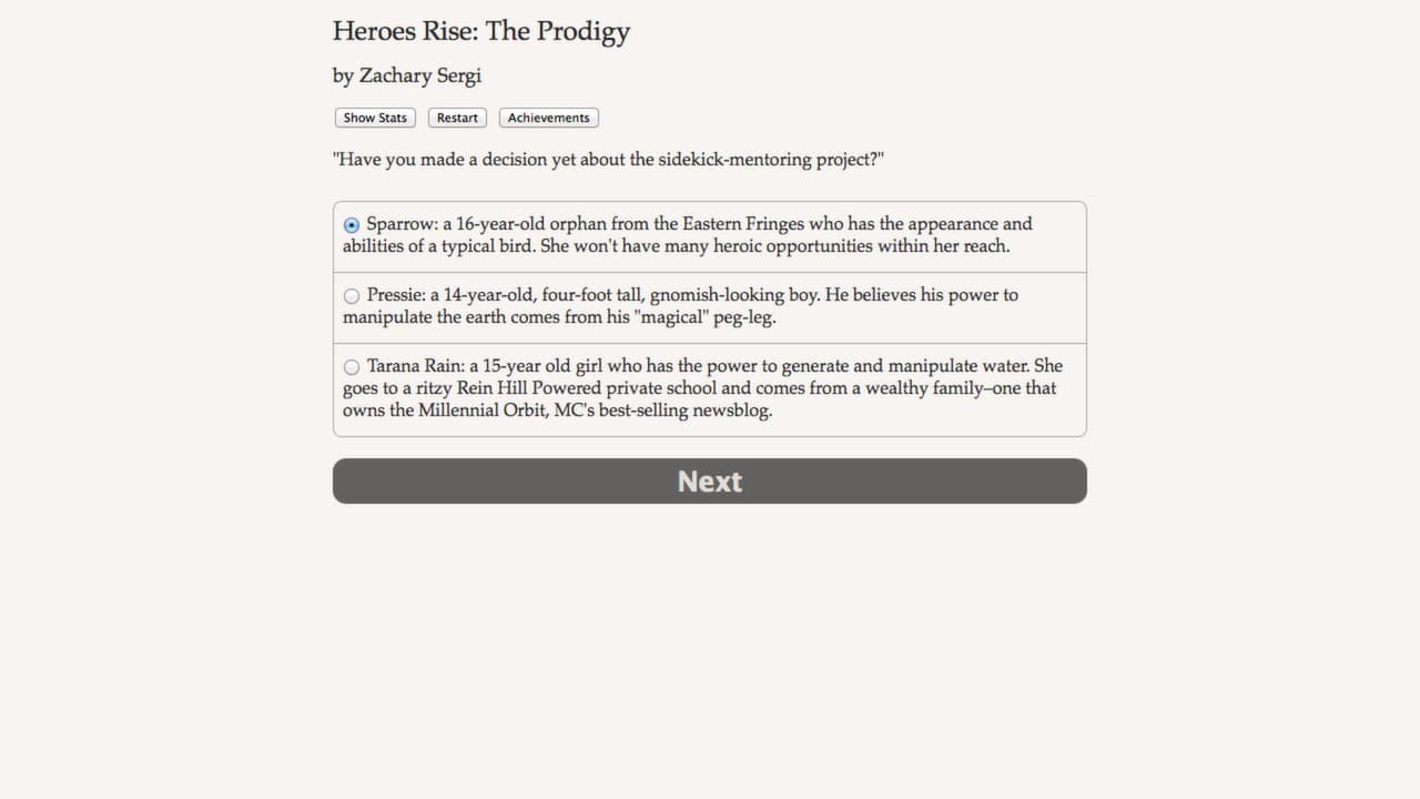 Heroes Rise: The Prodigy