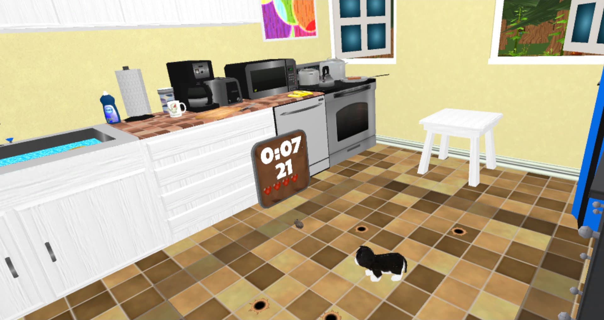 Konrad the Kitten - a virtual but real cat