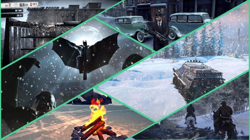 Снег, мороз и метели: игры с лучшей зимней атмосферой